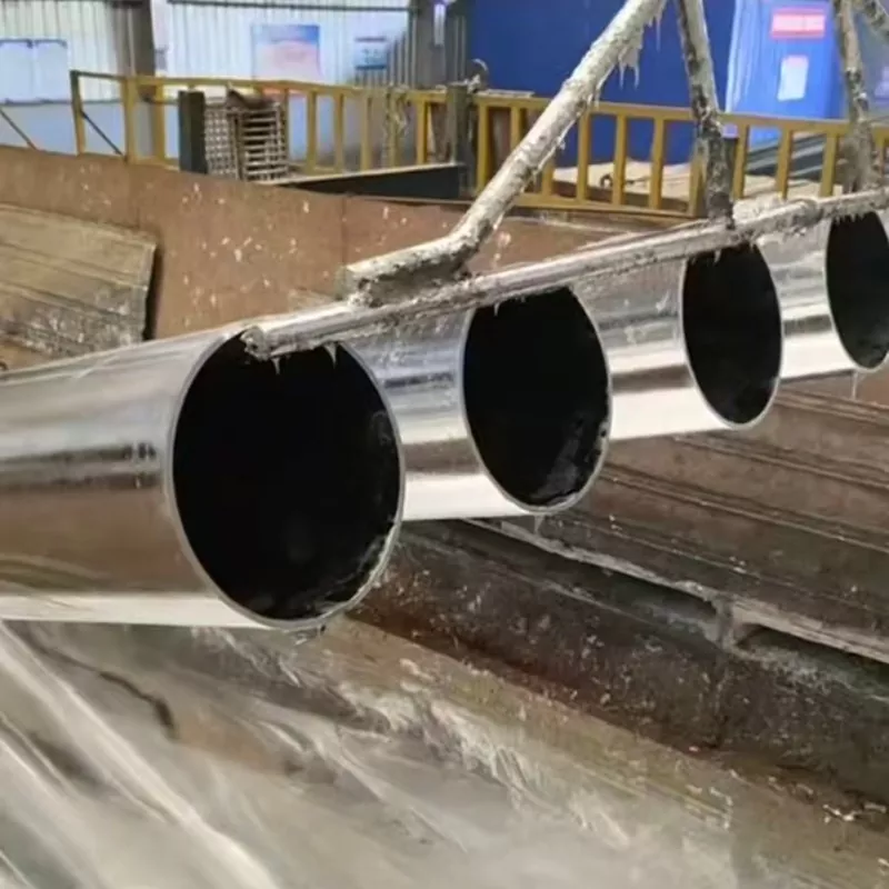 Dış Mekan İskelesi için Ön Galvanizli Yuvarlak Çelik Boru